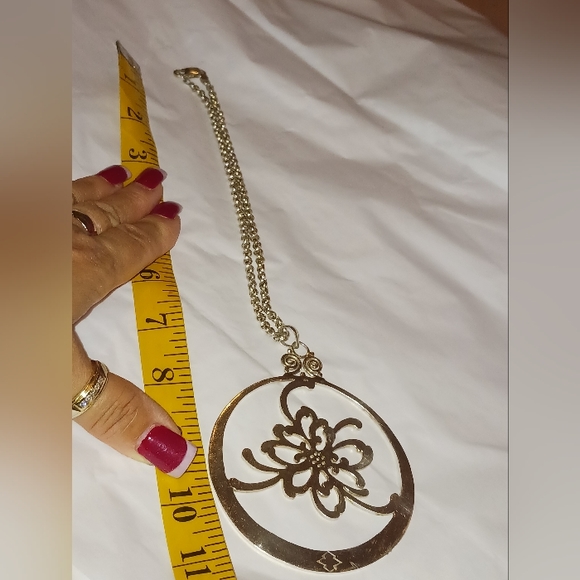 925 oversized pendant with chain (this is a choker necklace) - Picture 11 of 11